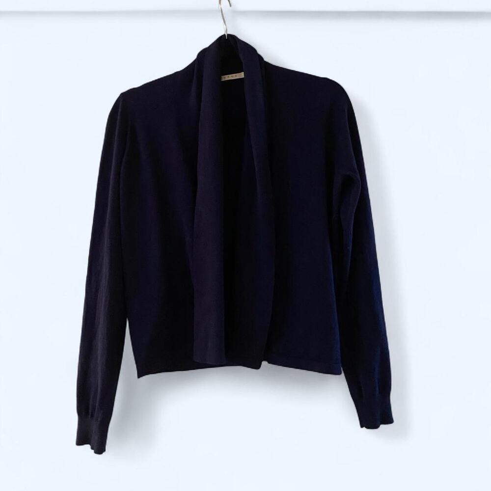 Cyrus Dark Navy Blue open cardigan